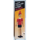 PINOCCHIO in legno snodabile / cm. 20 H / GIOCO NUOVO SIGILLATO
