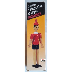 PINOCCHIO  in legno  snodabile /   cm. 20  H /  GIOCO   NUOVO  SIGILLATO