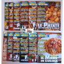 In TAVOLA - 12 riviste allegate a Sorrisi e Canzoni TV anno 1999 come nuovo