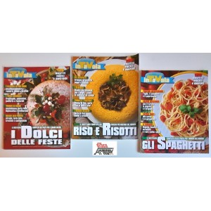 In TAVOLA -3  riviste  allegate a  Sorrisi e Canzoni TV  anno 1998   come nuovo