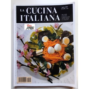 La CUCINA ITALIANA  n. 4   - Aprile     2002    (Mensile di gastronomia)