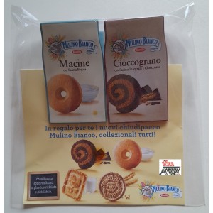 Chiudipacco  "BARILLA - 2020"   2 Pezzi  coonfezione originale