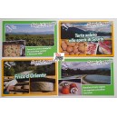 4 Cartoline  COOP  "Sapori, si mangia! " Friuli (con ricette sul retro / nuove )
