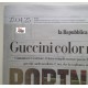 F.  GUCCINI  Color  nostalgia -  allegato ROBINSON  /quotidiano  "La REPUBBLICA"