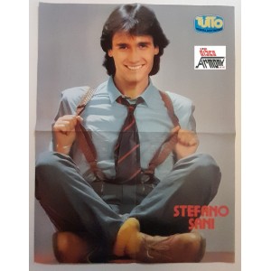 STEFANO SANI  -  TEMPI DURI   /  Poster   bifacciale  allegato  a  "TUTTO "