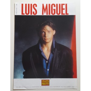 Luis  MIGUEL  - super  poster  allegato  a  TUTTI  FRUTTI   al   n.  6   -  1985