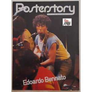 EDOARDO  BENNATO     POSTERSTORY    n. 6 - 7    LUGLIO   1980   NUOVO