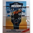 MUSIC mensile di musica e... poster supplemento al n.7 / 1979 di CIAO 2001