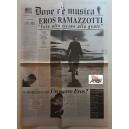 Eros RAMAZZOTTI dove c'è musica - Fanzina promo del l'album - NUOVO
