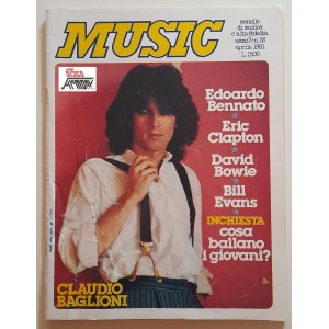 MUSIC -  (Claudio Baglioni ) -   N. 26   Aprile   1981   -  NUOVO