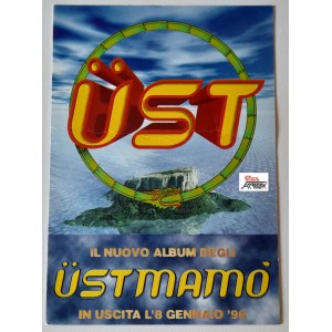 USTMAMO'    Cartolina promo  album  UST  /  1996  / Nuova