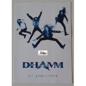 DHAMM - Tra cielo e terra    Cartolina promo  album  /  1996  / Nuova