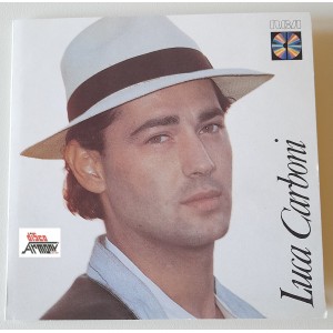 LUCA CARBONI    pieghevole  promo dell'album  LUCA CARBONI   - 1987  - Nuovo