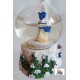 BOULE DE NEIGE (Palla di neve)  BABBO NATALE  -    NUOVO  come da foto