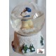 BOULE DE NEIGE (Palla di neve)  BABBO NATALE  -    NUOVO  come da foto