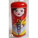 BARATTOLO  IN LATTA "AUGURI / ROBERTA intimo "    (vuoto)