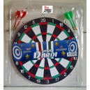 BERSAGLIO PER FRECCETTE Marchio: DARDI con set 4 freccette diametro 30 cm