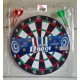 BERSAGLIO PER FRECCETTE  Marchio:  DARDI  con set  4   freccette  diametro 30 cm