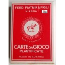 CARTE da GIOCO  Plastificate  FRED. PIATNIK &  FIGLI  n.430 -  NUOVE E SIGILLATE