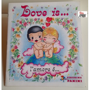  LOVE IS   L'amore &egrave;... -   album Figurine Panini  1&deg; Settembre  1985 - Completo