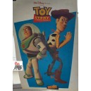 TOY  STORY il mondo dei....   Walt  Disney - 2 vetrofanie  promo del film  NUOVE