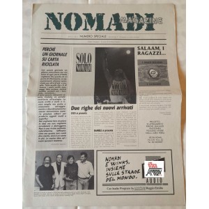 NOMADI   MAGAZINE  -  Numero  Speciale  n.1   nuovo  1990