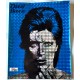 "DAVID BOWIE"   Adesivo  prismatico  -  NUOVO