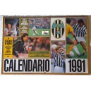 "JUVENTUS  Calendario 1991 "   L'albo d'Oro dei campionati Italiani .... (Nuovo)