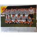 JUVENTUS    1990 / 1991     poster  distribuito da Supersport GOL  n. 6
