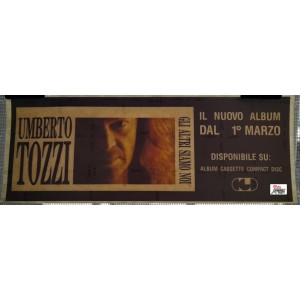 UMBERTO TOZZI   "GLI   ALTRI  SIAMO NOI "  - vetrofania   promo   album del 1991