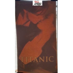 TITANIC   -   Vetrofania   promo  film   in  VHS   1998