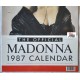 MADONNA  The Official   calendario da muro  1987   (Nuovo)