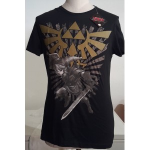  Nintendo - Black, Zelda   T-Shirt nuova Uomo  taglia  M