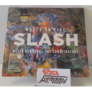SLASH - World on fire  (Cd nuovo e sigillato / digipack / 2014)
