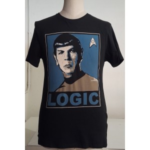 STAR  TREK  -  Logic   (T-SHIRT  uomo  Taglia:  M  - nuova)