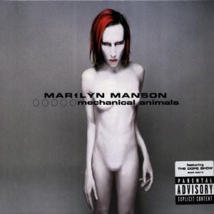 Marilyn   MANSON  -   Mechanical animals  (Cd nuovo e sigillato /  sticker originale  / bollino SIAE Bianco rosso) jewel case )