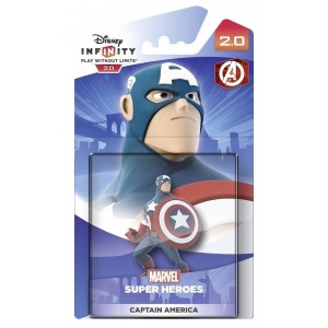 DISNEY INFINITY 2.0:   Character  MARVEL SUPER HEROES PERSONAGGI -   Captain America Figure