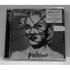 MADONNA - Rebel   Heart    (Delux version  /  Cd nuovo e sigillato) sticker 