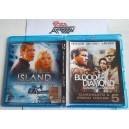 BLOOD  DIAMON  (Diamanti di sangue) / The   ISLAND     (2 x  Blu-Ray)