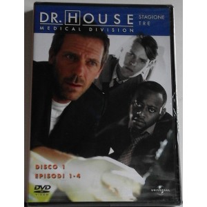 DR.  HOUSE  Medical Division. Stagione 3 Disco 1 DVD