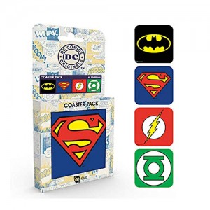 Sottobicchieri DC Comics, Pacco da 4 pezzi