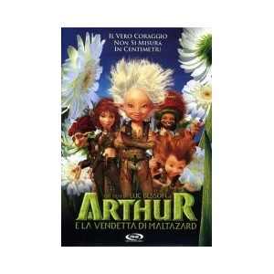 ARTHUR  e la vendetta di Maltazard    ( DVD / NUOVO e SIGILLATO) 1° edizione 