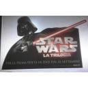 Vetrofania pubblicitaria del Film "STAR WARS - La trilogia"