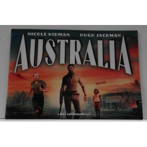 Brochure del film   "AUSTRALIA" +  Poster