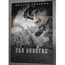 Poster  pubblicitario  del film  "SAN ANDREAS " 