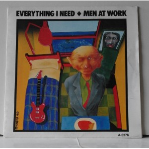 MEN AT WORK - Everything I Need  /  Sail To You