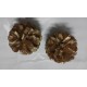 Set Decorazioni  10 pigne mignon dorate