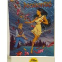 "POCAHONTAS" - Stampa a colori Serigrafata del film della Walt Disney